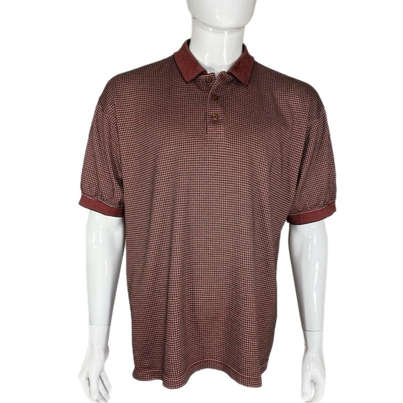 Bollé Men’s 60’s Two Ply Mercerized Cotton Golf Polo Short - Picture 1 of 5